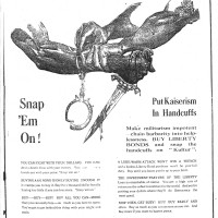 Liberty Bond Ad, October 9, 1918.